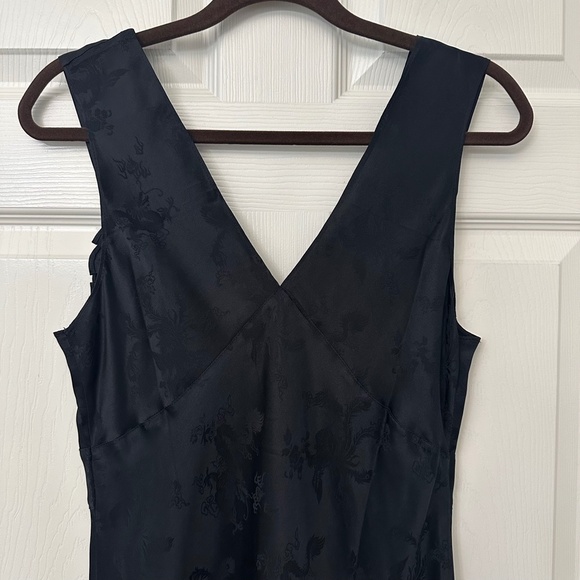 Réalisation Par The Roxy Silk Mini Dress Black Dragon Women’s Size Medium - Picture 8 of 15